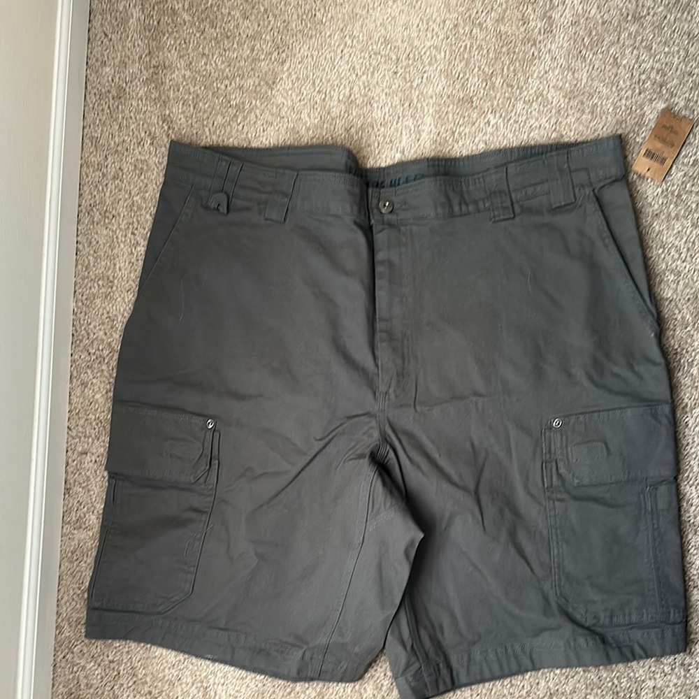 *NWT* Duluth Flex Fire Hose Gray Cargo Shorts